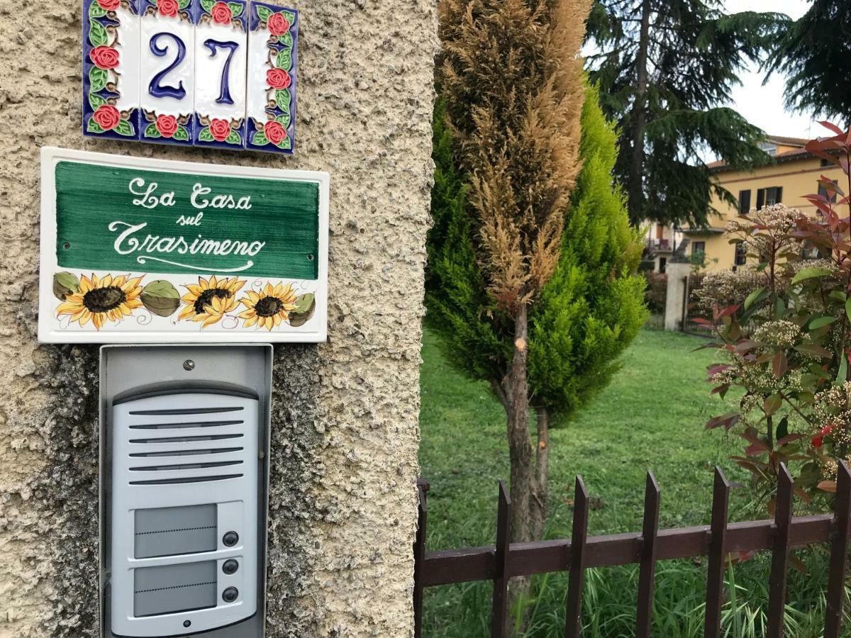 La Casa Sul Trasimeno Villa Кастильоне дел Лаго Екстериор снимка